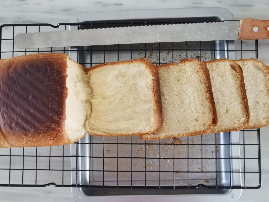 超软拉丝牛奶吐司🍞一次发酵