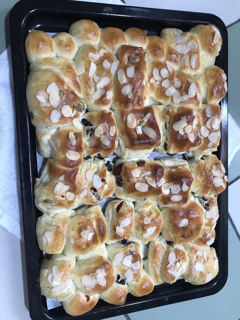 蔓越莓优格小面包块