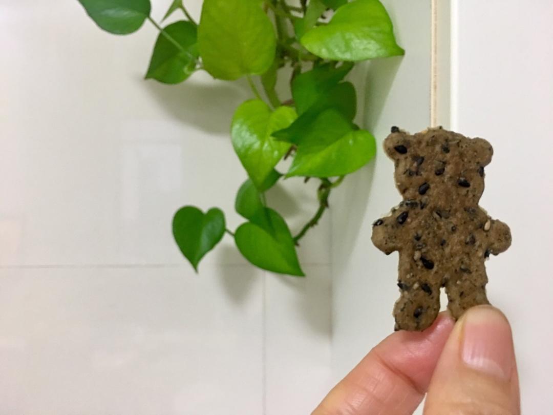 无糖黑芝麻苏打饼干