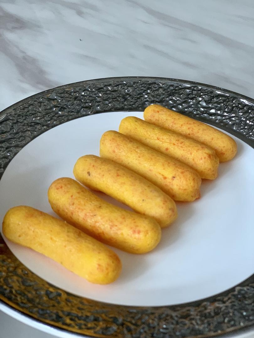 宝宝辅食—胡萝卜虾肠