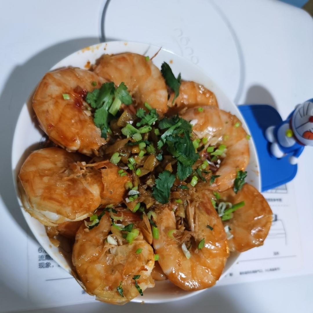 蒜蓉炒大虾
