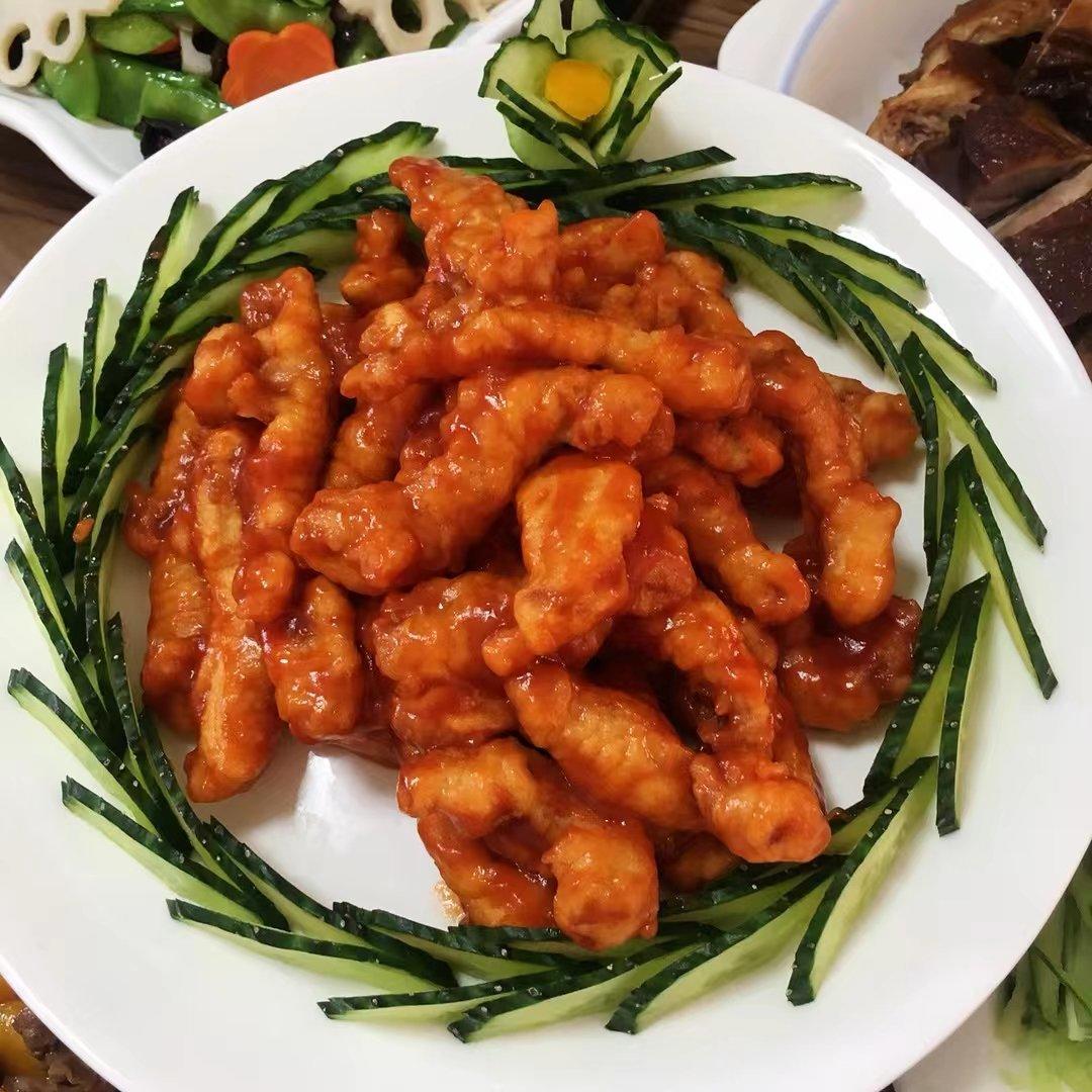 年夜饭系列之黄瓜花拼盘