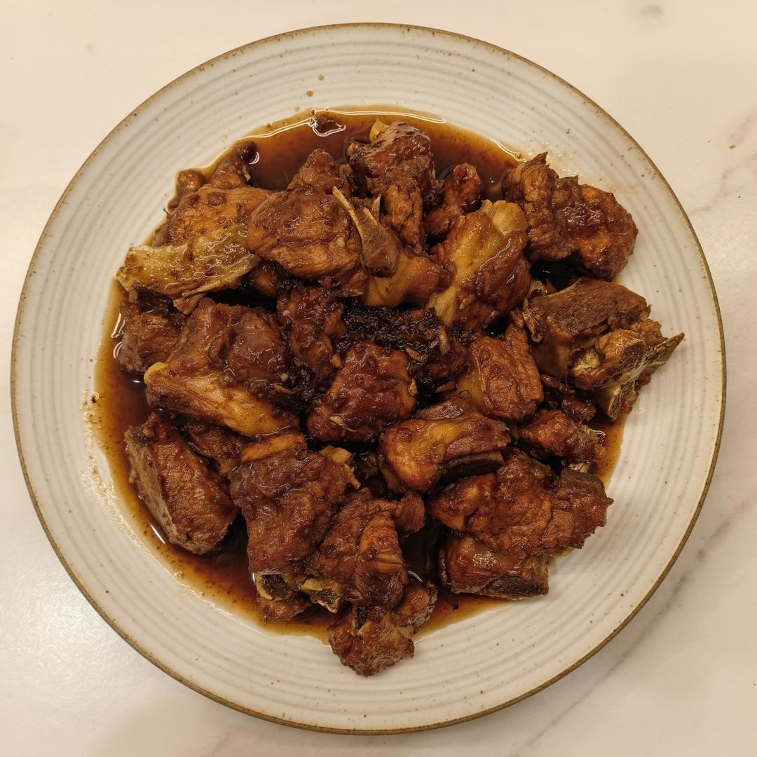 糖醋排骨/糖醋小排（不放油）（12345口诀做出正宗上海本帮）