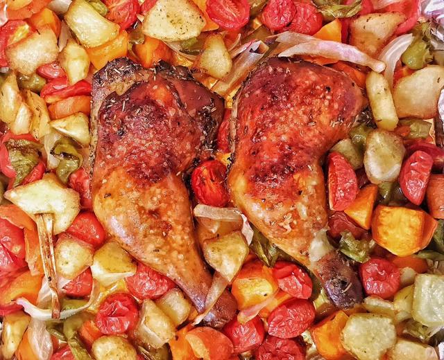 吃鸡腿一时爽，一直吃一直爽🌟超全各口味的烤鸡腿🍗附赠芝士鸡腿蔬菜卷做法的做法