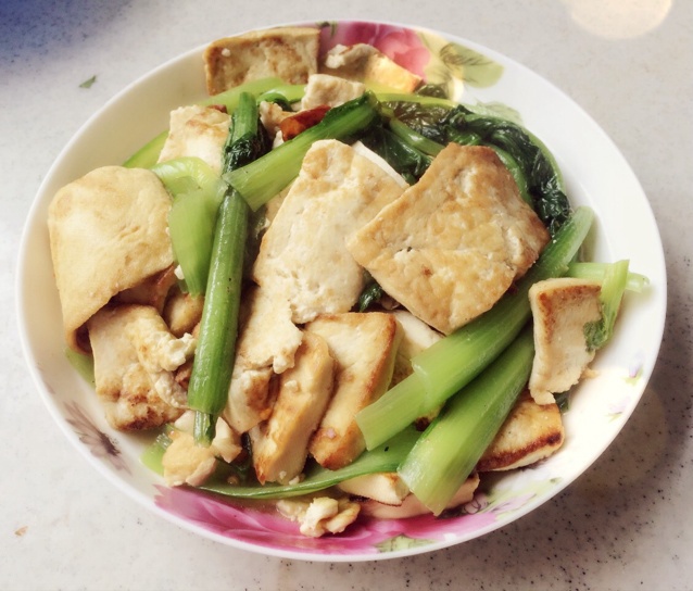 青菜豆腐