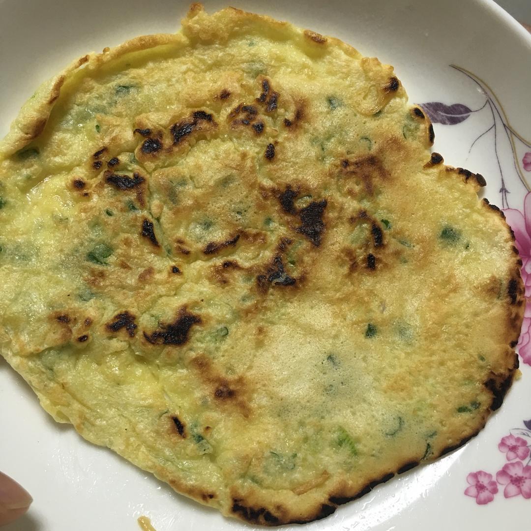 快速早餐鸡蛋葱花饼