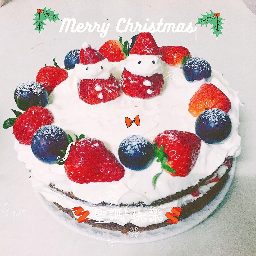 圣诞呆萌裸蛋糕