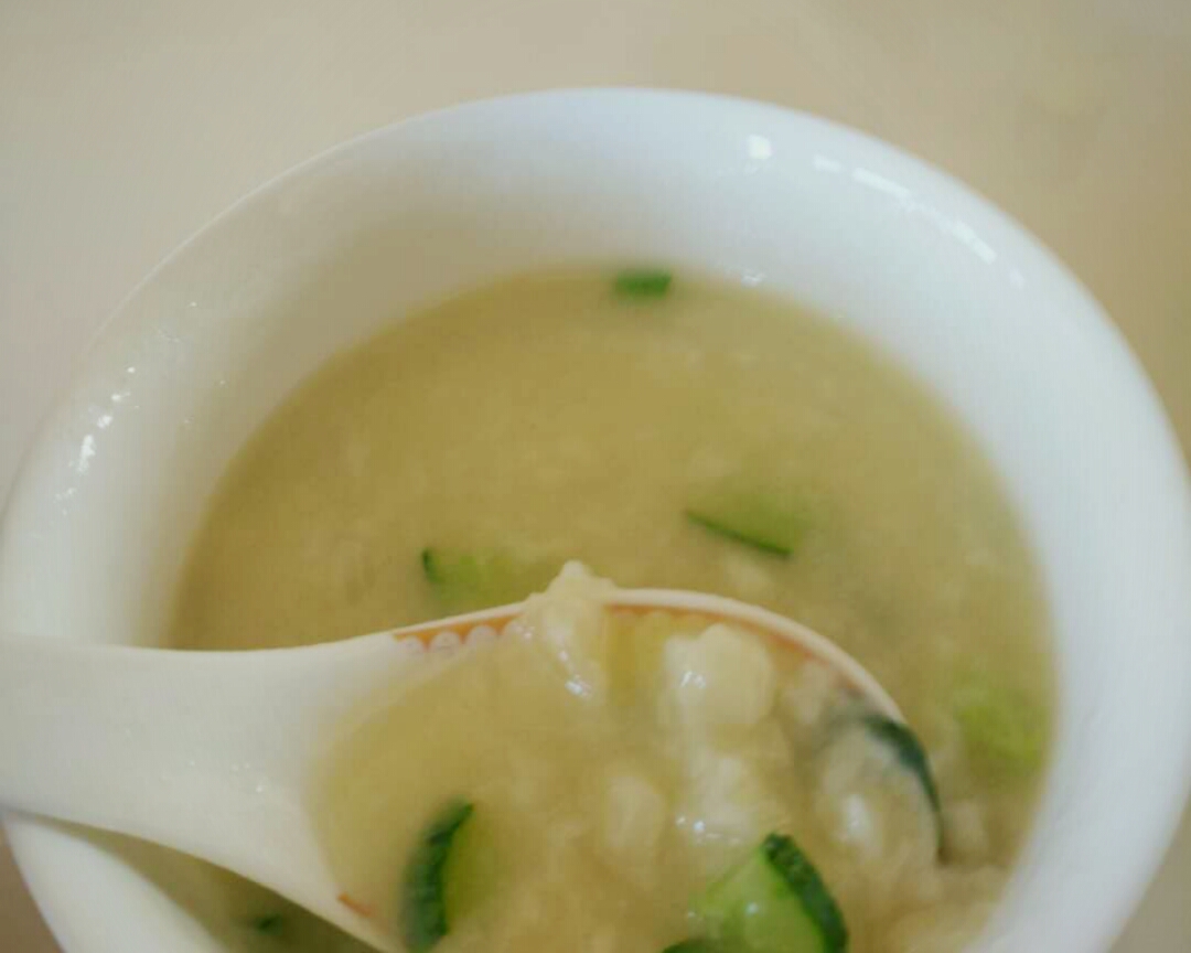 珍珠汤（疙瘩汤）清淡的做法