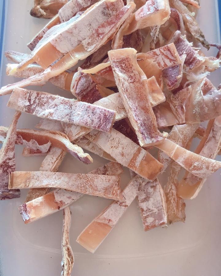 烤箱版烤鱿鱼干