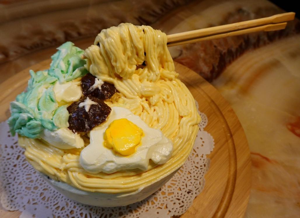 碗面蛋糕（长寿面蛋糕）