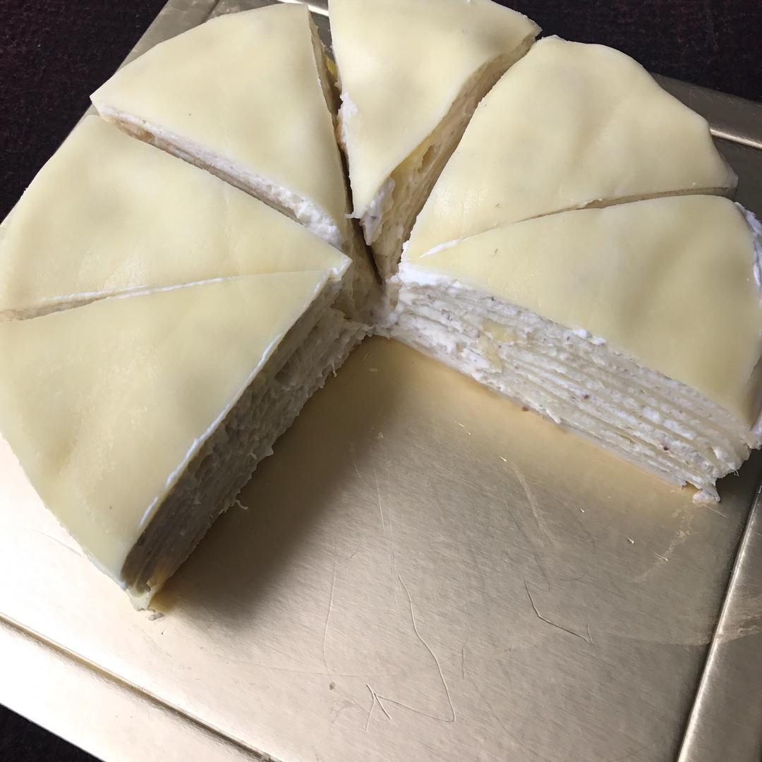 榴莲千层蛋糕