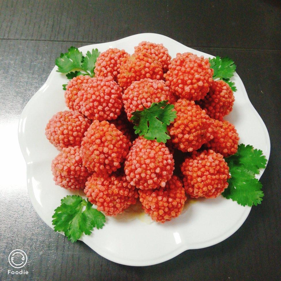 鸿运当头——荔枝虾球