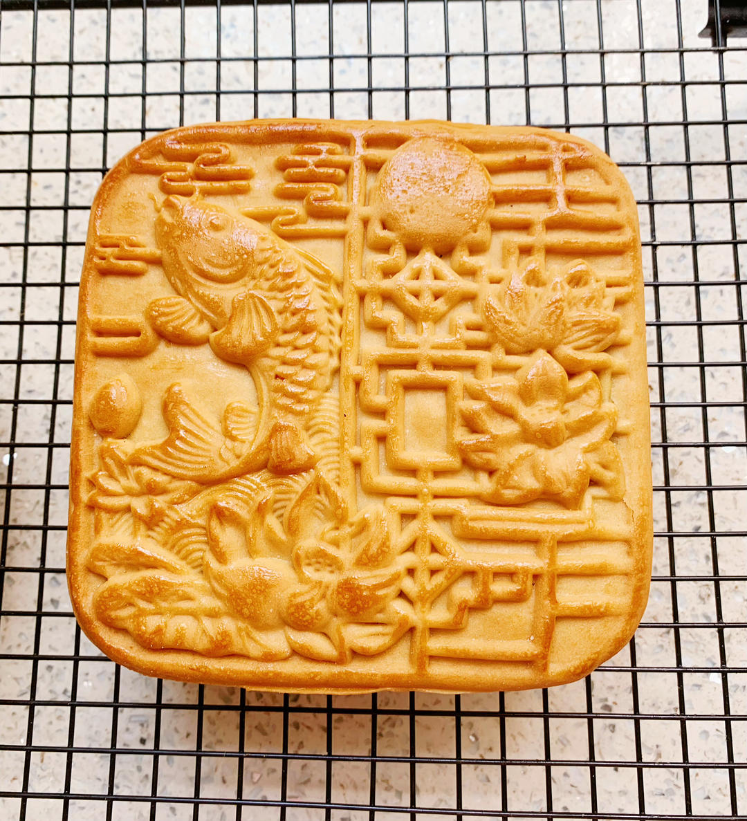 《Tinrry+》教你做广式大月饼（芋泥+麻薯+咸蛋黄肉松）