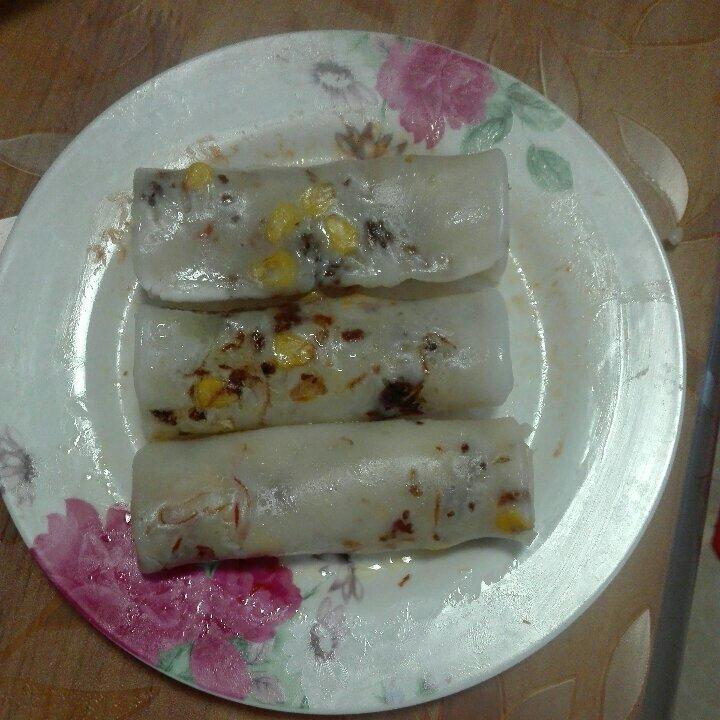 微波炉自制肠粉