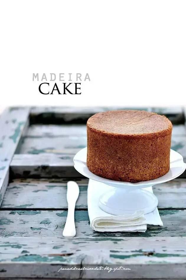 Naked Cake裸蛋糕配方：马德拉蛋糕Madeira cake