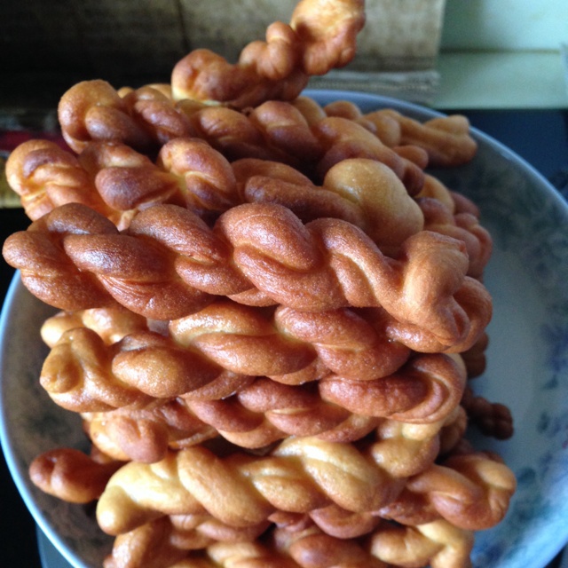 鸡蛋小麻花