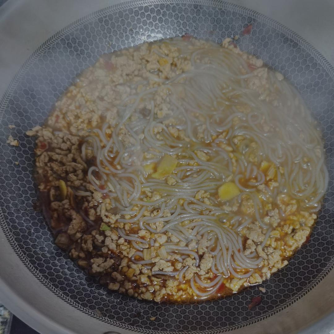 蚂蚁上树(肉末炒粉丝)超下饭‼️十分钟搞定