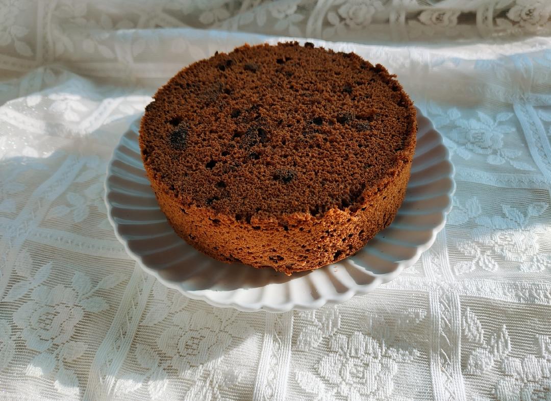 奥利奥可可戚风蛋糕（六寸）