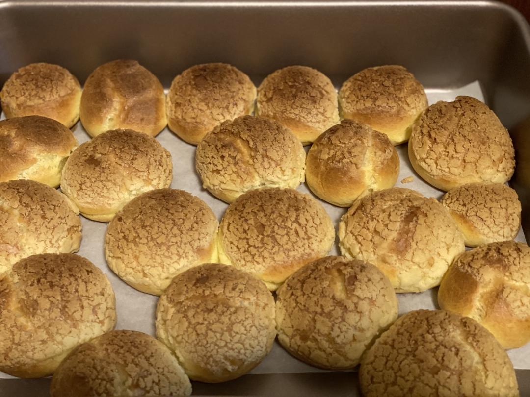 十分美味的酥皮泡芙