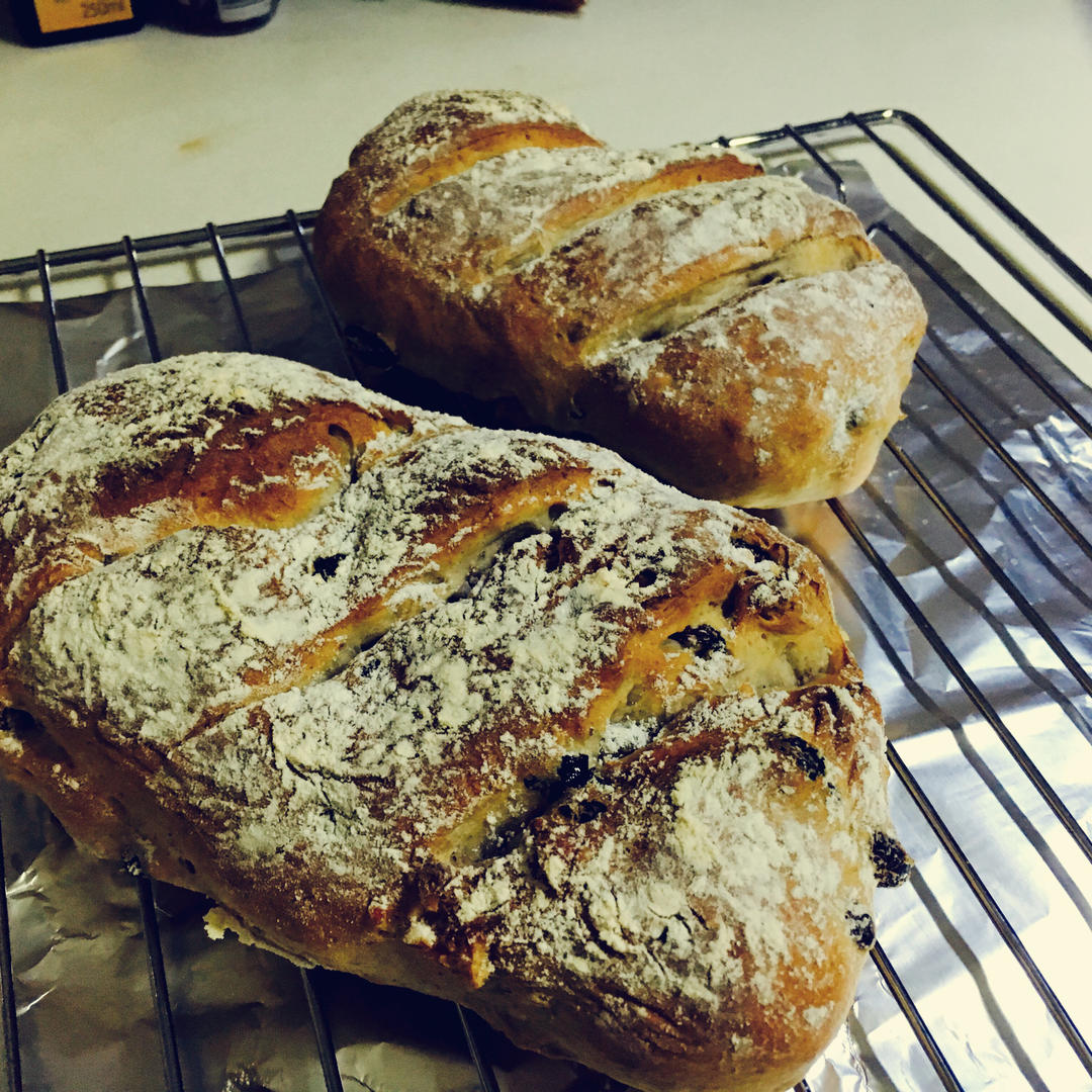 全麦核桃包～软欧包