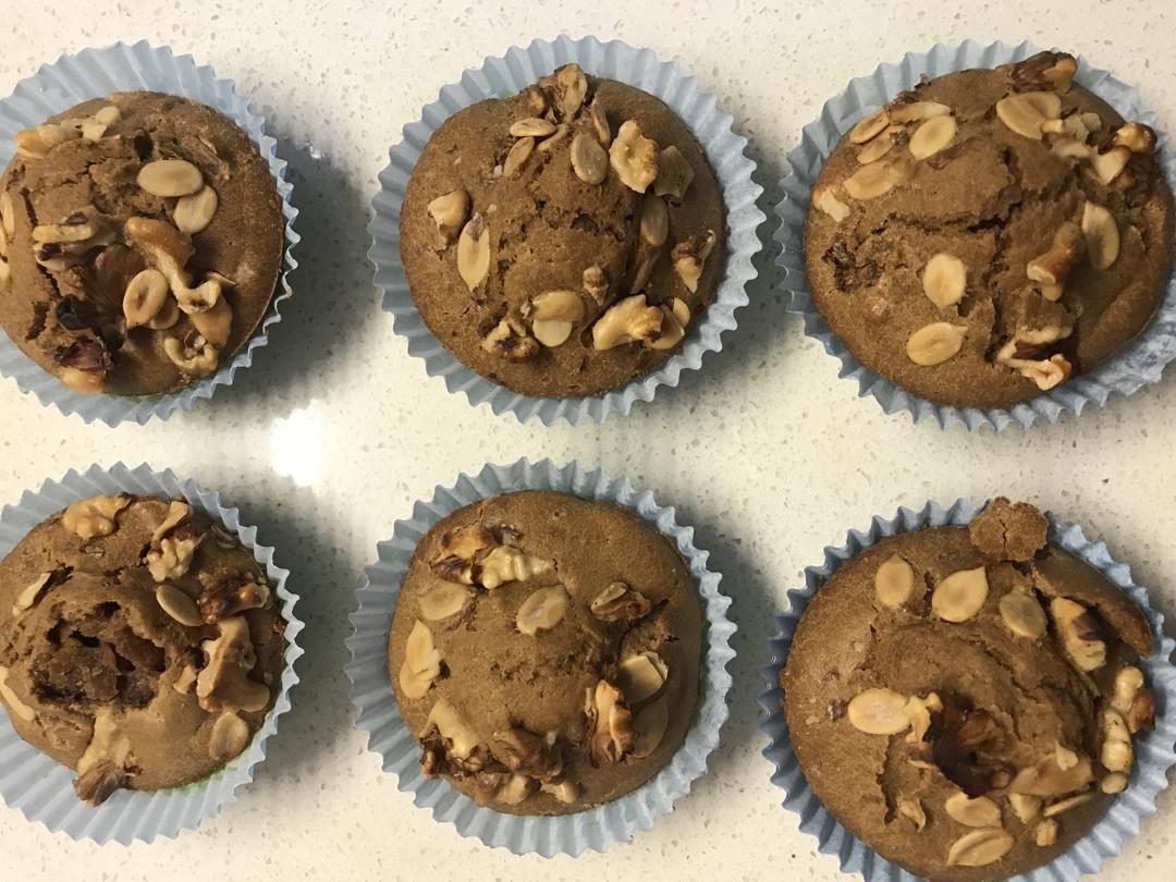 星巴克的全麦核桃麦芬