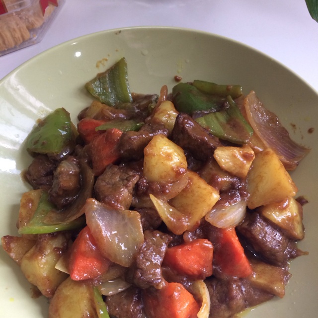 咖喱牛肉