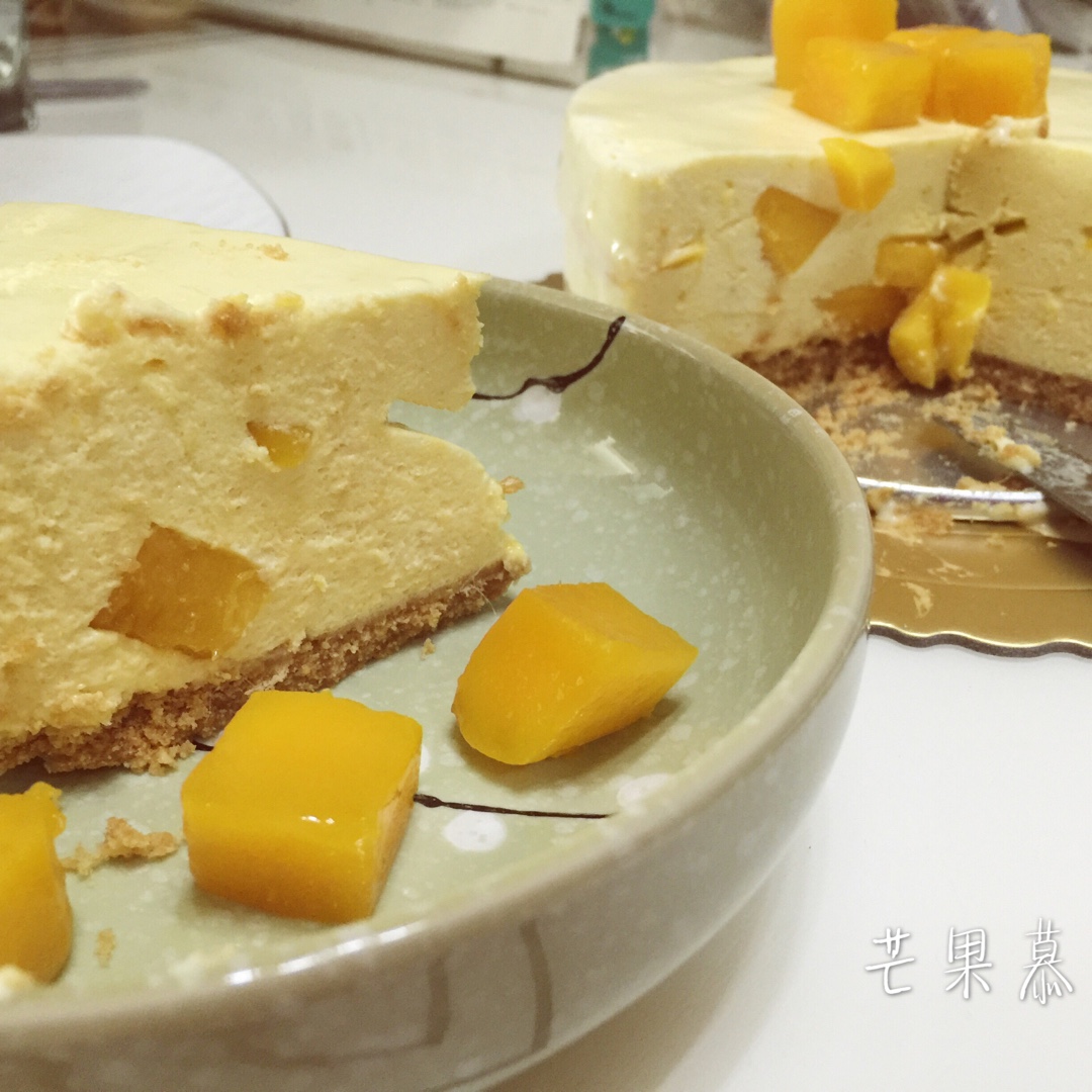 【视频】芒果慕斯（6寸） | 含镜面果胶配方
