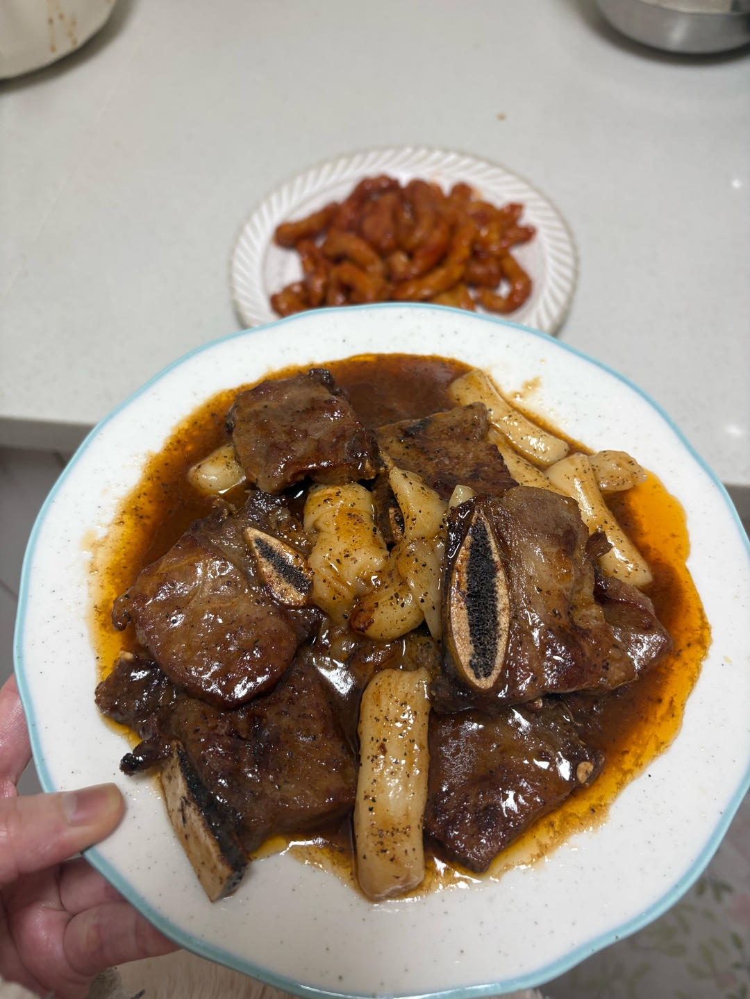 简单易做的硬菜—红烧牛肋骨