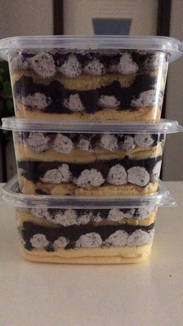 低糖不腻的奥利奥咸奶油蛋糕盒子