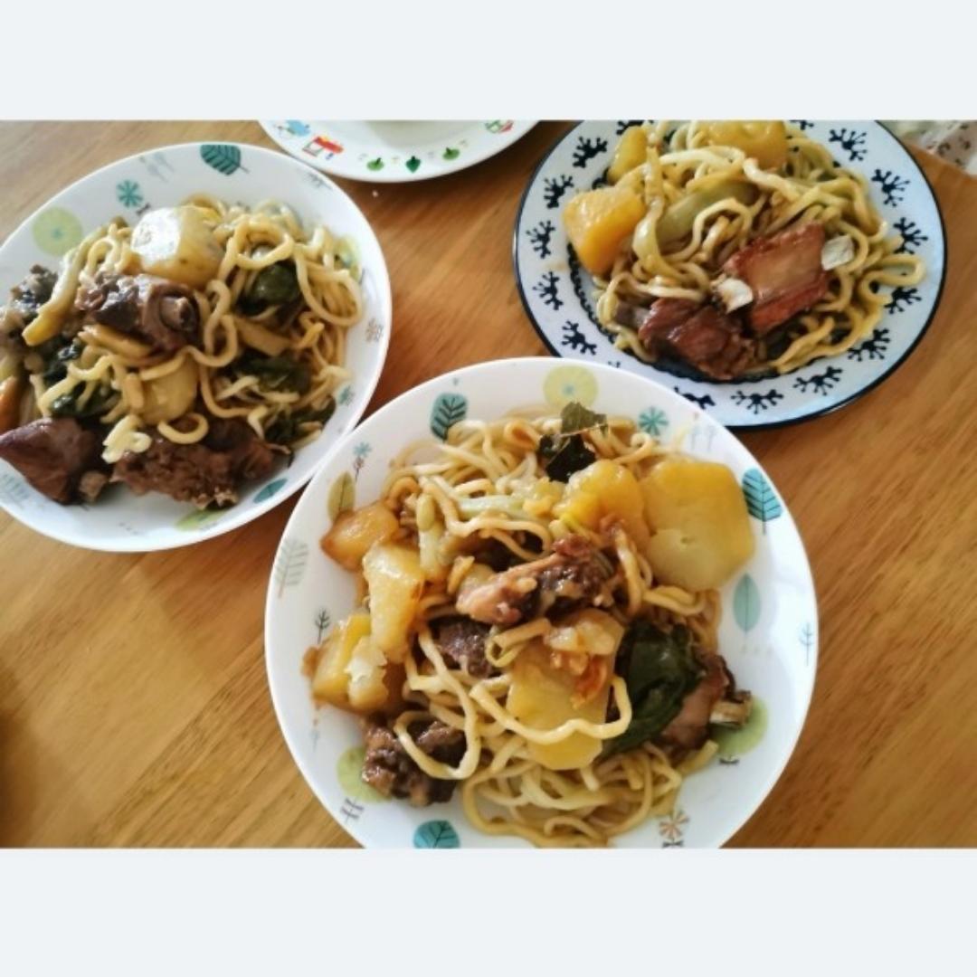 排骨豆角焖面