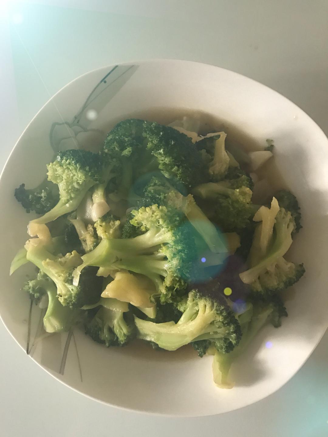 好吃的蒜蓉西兰花的做法