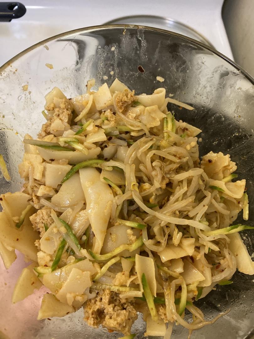 万能快手凉皮❗️不用洗面❗️不破皮❗️