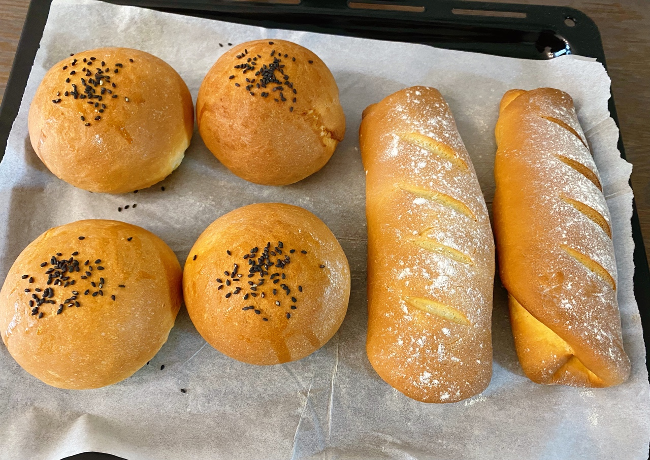 家庭版自制面包的做法