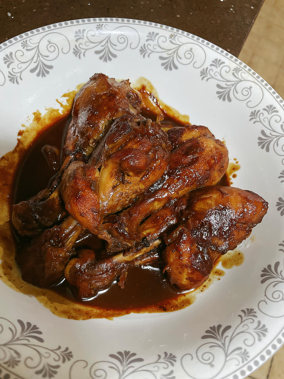 减脂少油少料红烧卤鸡腿鸡蛋（完美超赞）