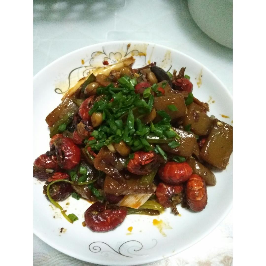 爆炒龙虾尾
