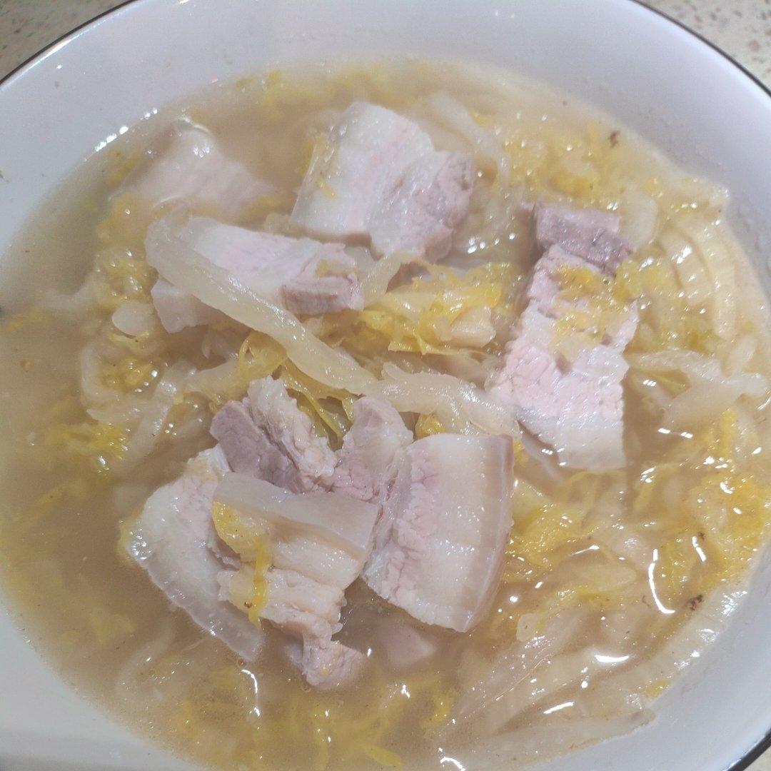 汆白肉-酸菜白肉简单做
