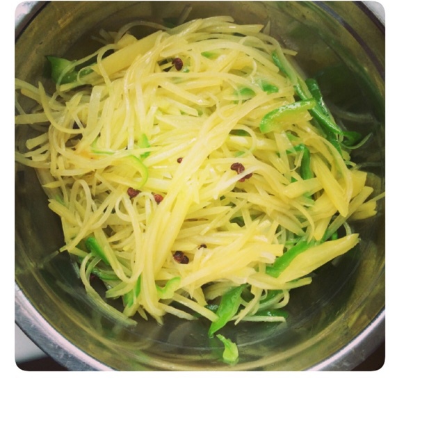 青椒土豆丝
