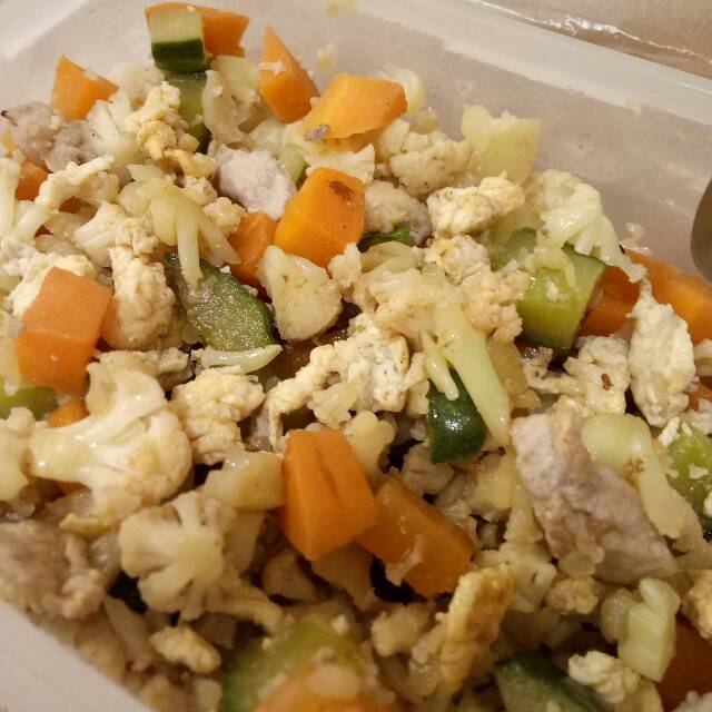 欧阳娜娜同款伪炒饭减脂必备