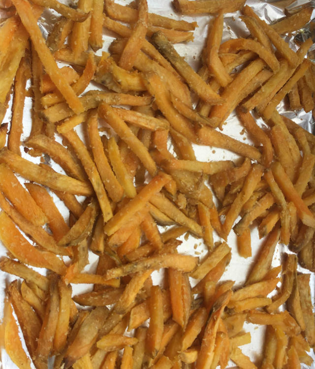 【健身厨男】椰香红薯条