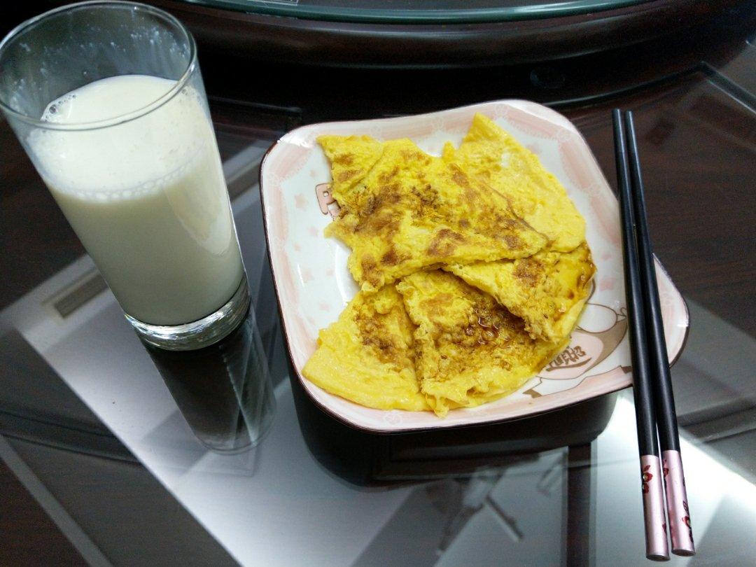 快速早餐鸡蛋葱花饼