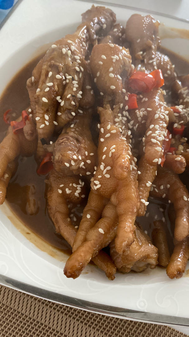 秘制鸡爪，追剧必备🙈