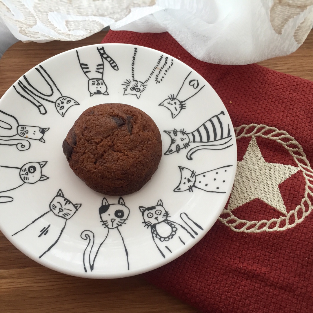 香草海盐巧克力大曲奇