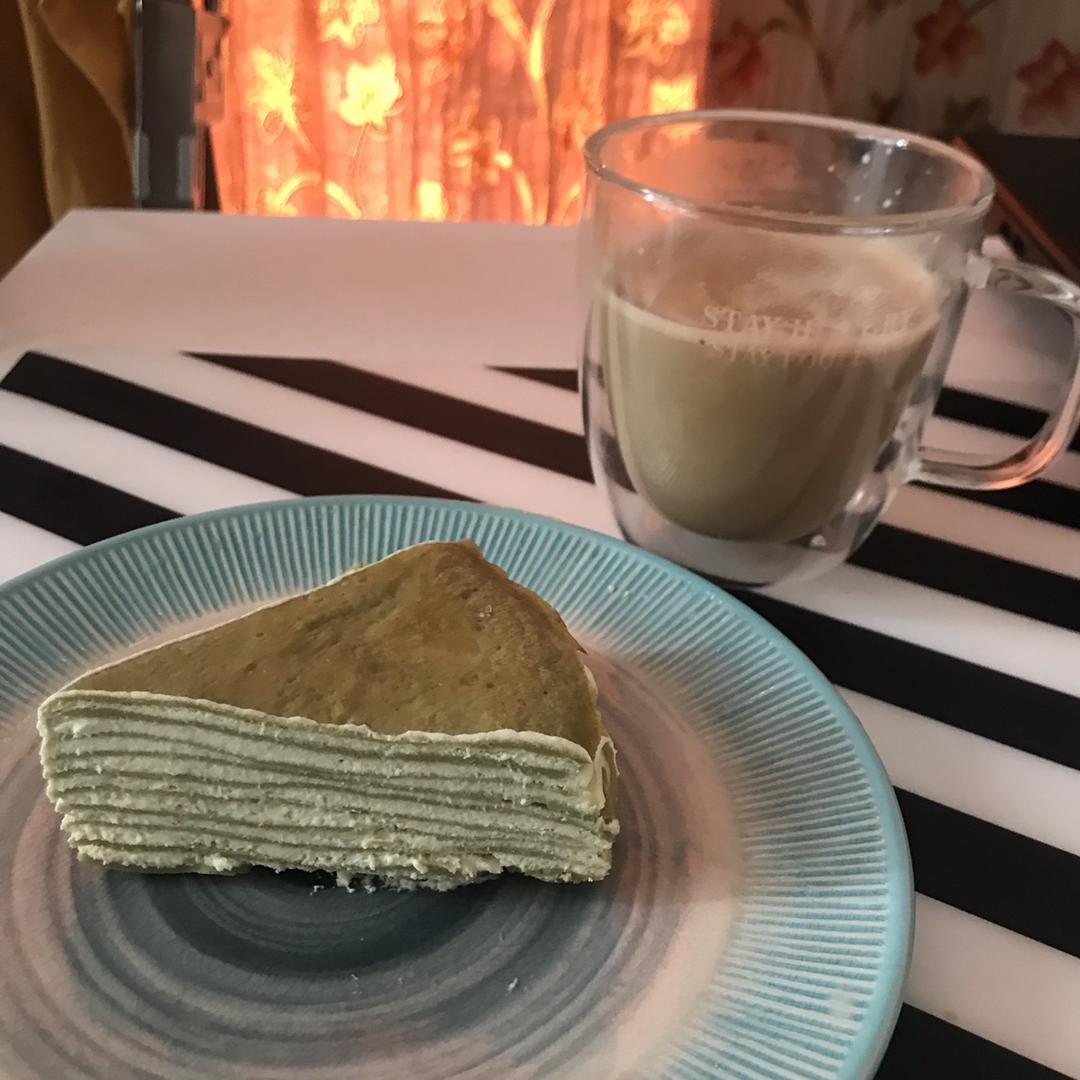 抹茶千层蛋糕