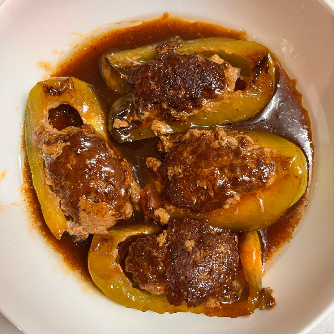 米饭杀手‼️虎皮青椒酿肉