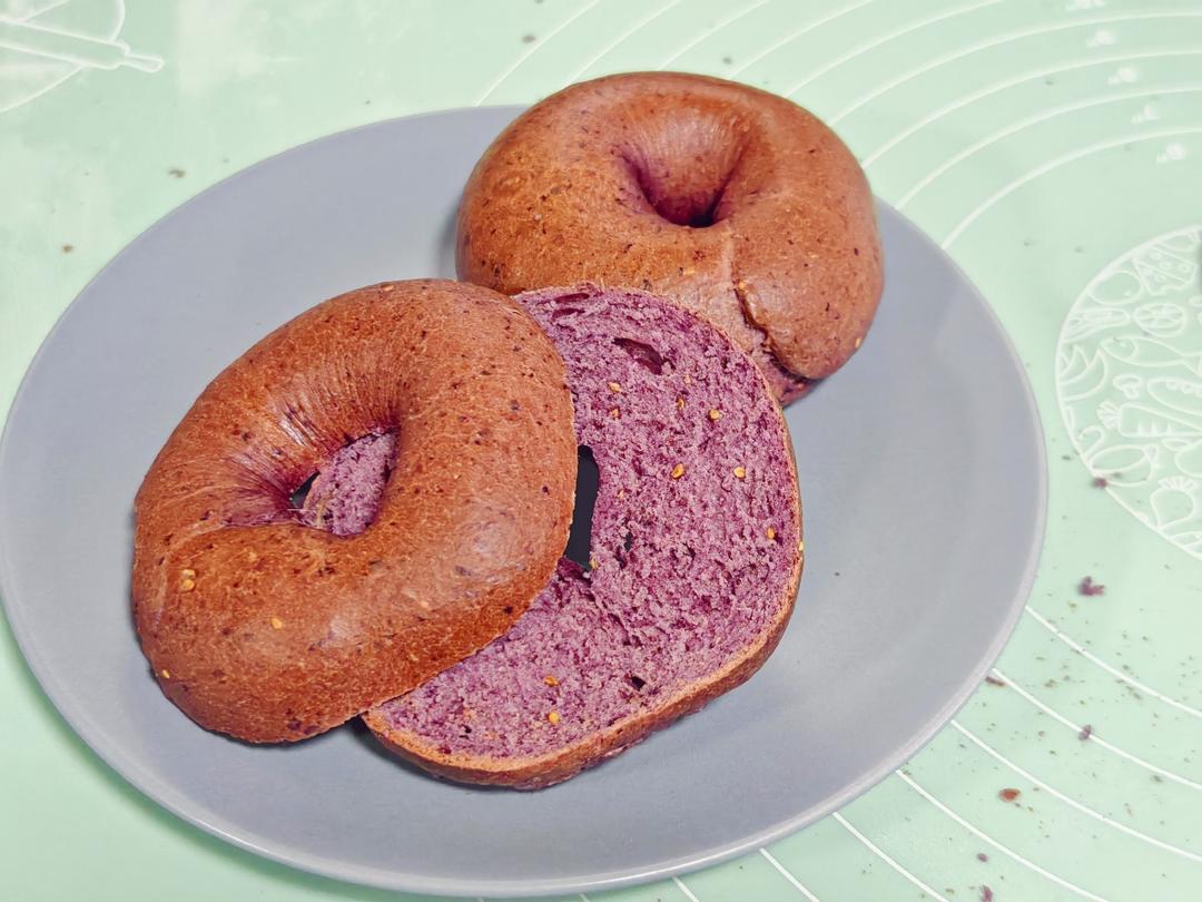 桑椹贝果🥯「无糖无油」
