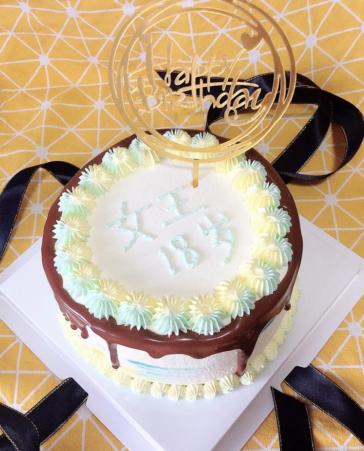 蛋糕淋面之一：甘那许淋面（详细解答淋面太稠的问题）