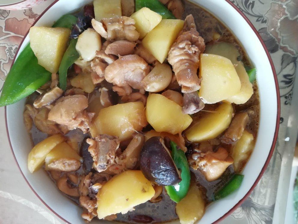 土豆鸡块（黄焖鸡）