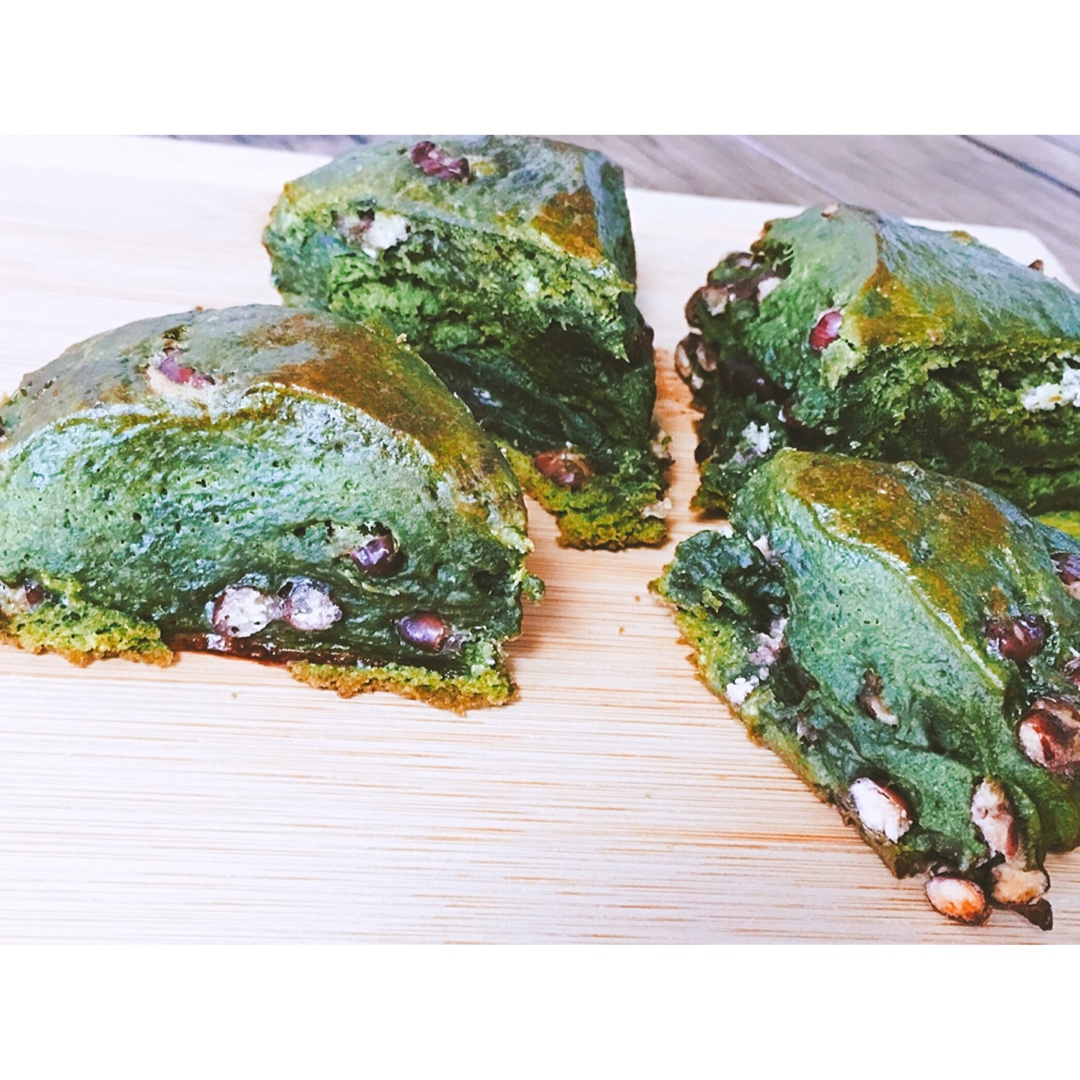 抹茶红豆司康（酵母版）