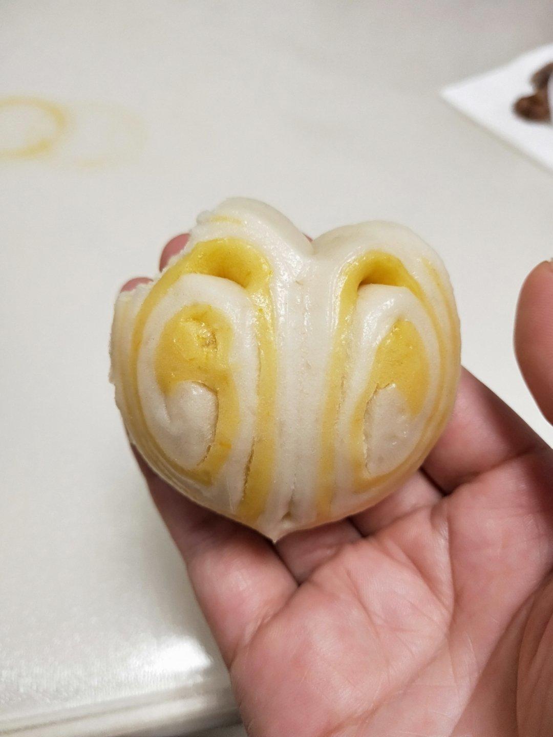 Q弹心形南瓜馒头