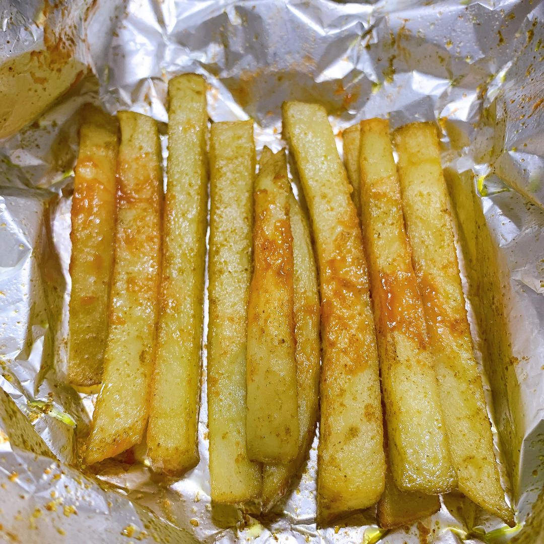 烤箱版烤土豆片薯条